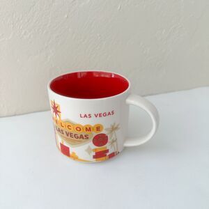 Starbucks LAS VEGAS YAH Coffee Mug Cup You Are Here Collection 14oz 2013